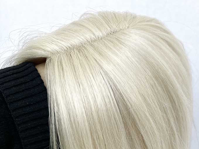 blonde hair toppers for thinning hair