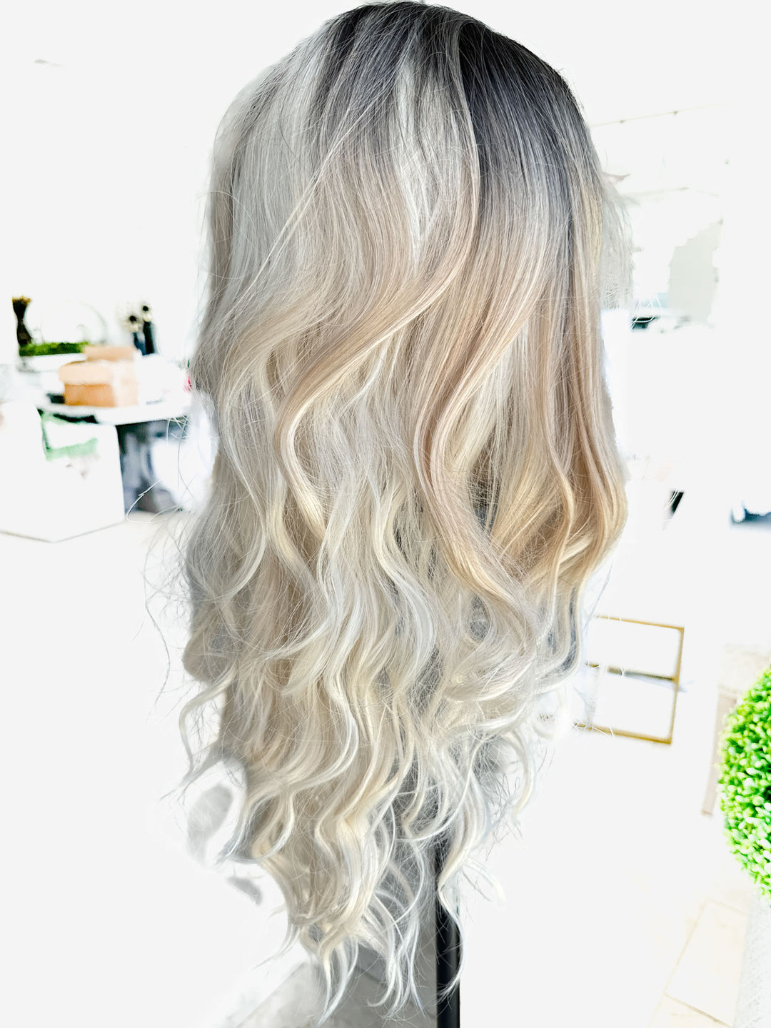 Lace Front Wigs Long Wavy Mix Blonde Hair