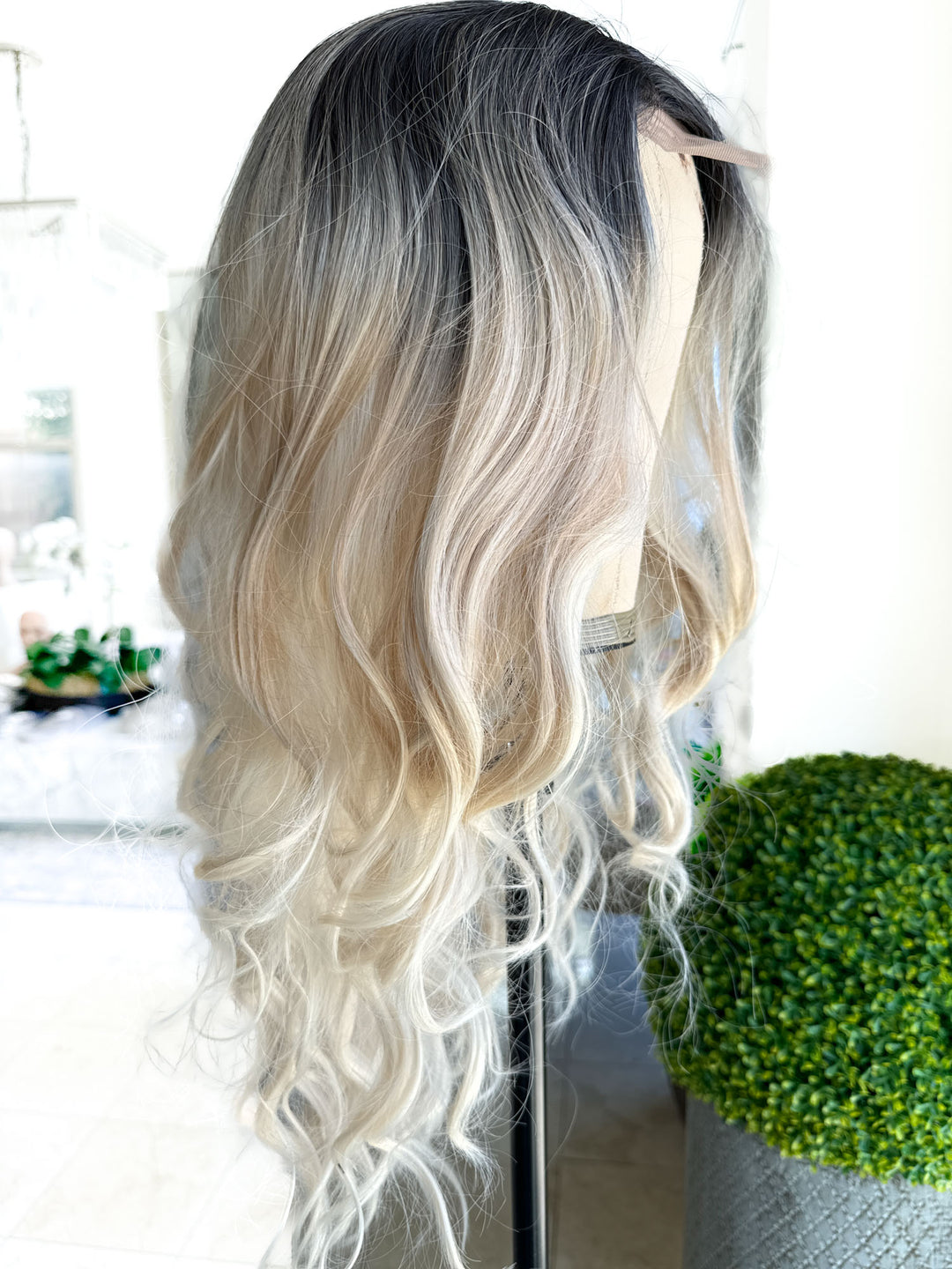 Lace Front Wigs Long Wavy Mix Blonde Hair