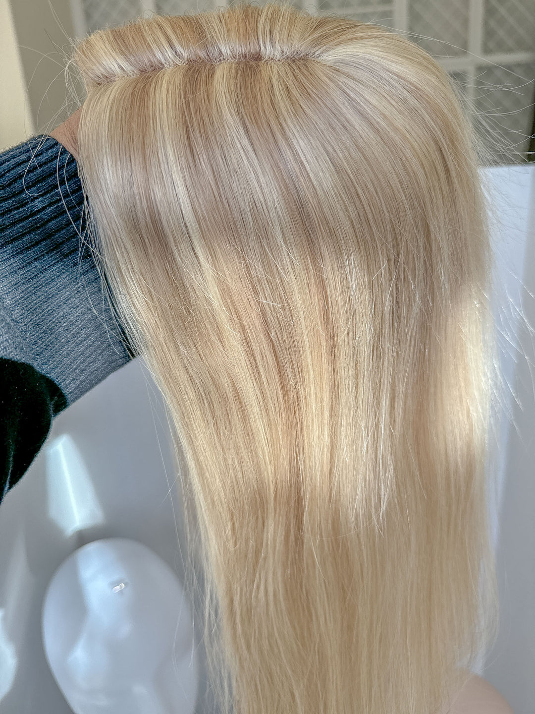Blonde Toppers|Highlighted Hair Topper