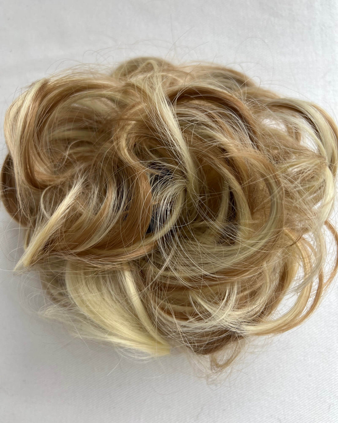 Apexhairs Curly Elastic Bun Hair Extension Hairpiece