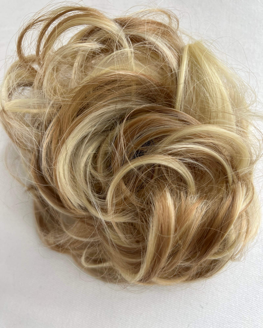 Apexhairs Curly Elastic Bun Hair Extension Hairpiece