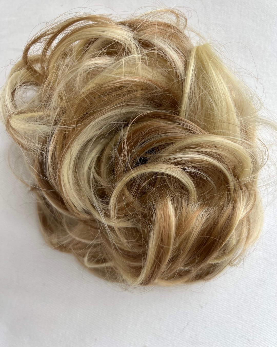 Apexhairs Curly Elastic Bun Hair Extension Hairpiece