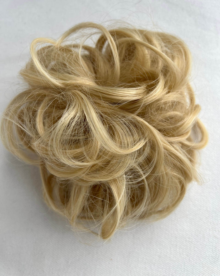 Apexhairs Blonde Hair Messy Bun