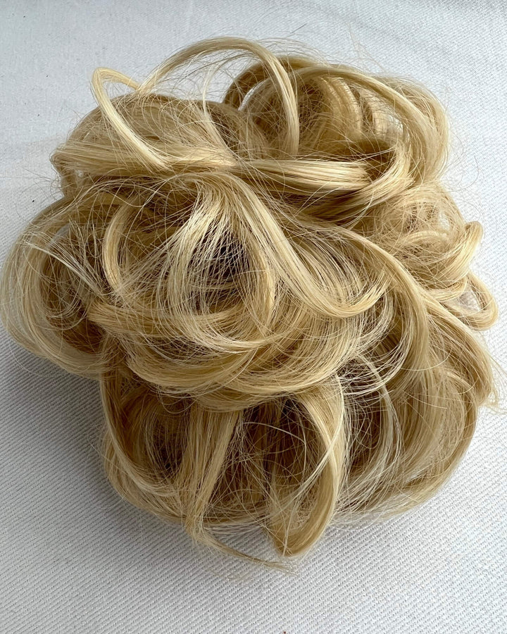 Apexhairs Blonde Hair Messy Bun