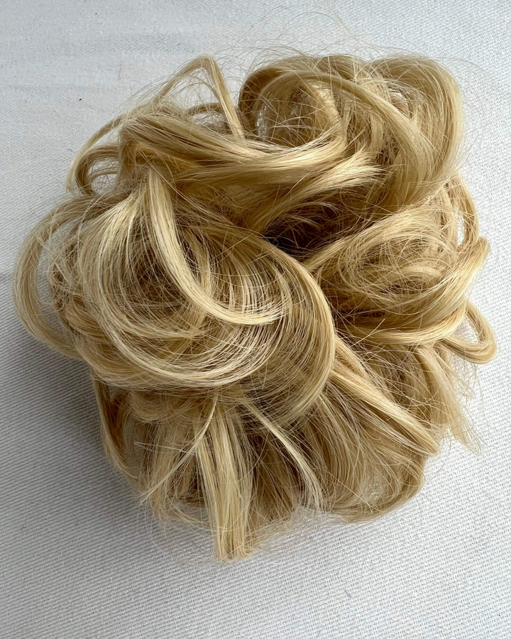Apexhairs Blonde Hair Messy Bun