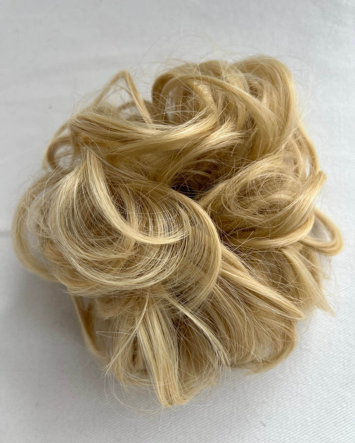 Apexhairs Blonde Hair Messy Bun
