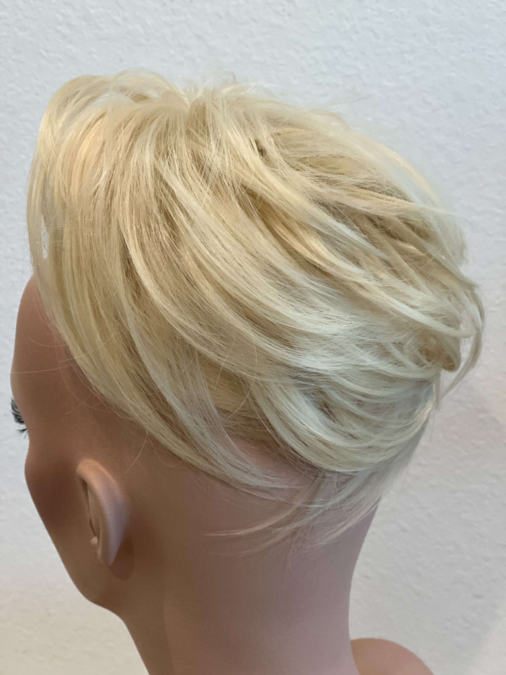 Messy Bun Hairpiece Scrunchie Straight Hair For Women