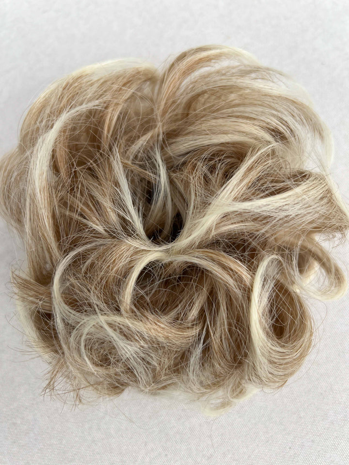 Messy Bun Hairpiece Light Brown Blonde Hair