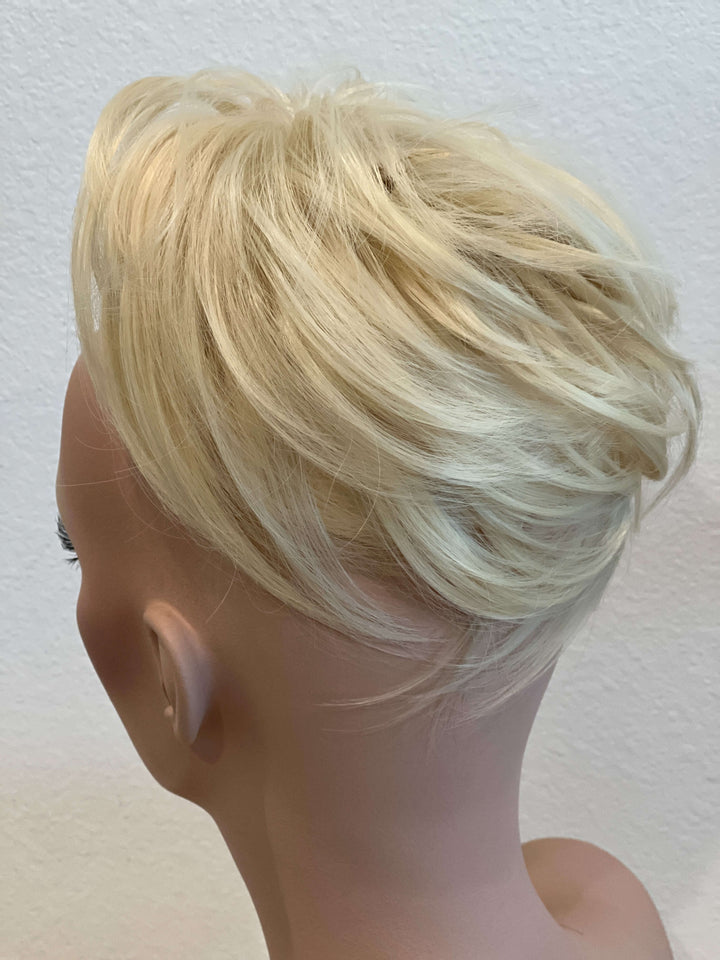 Messy Bun Hairpiece Scrunchie Straight Hair For Women