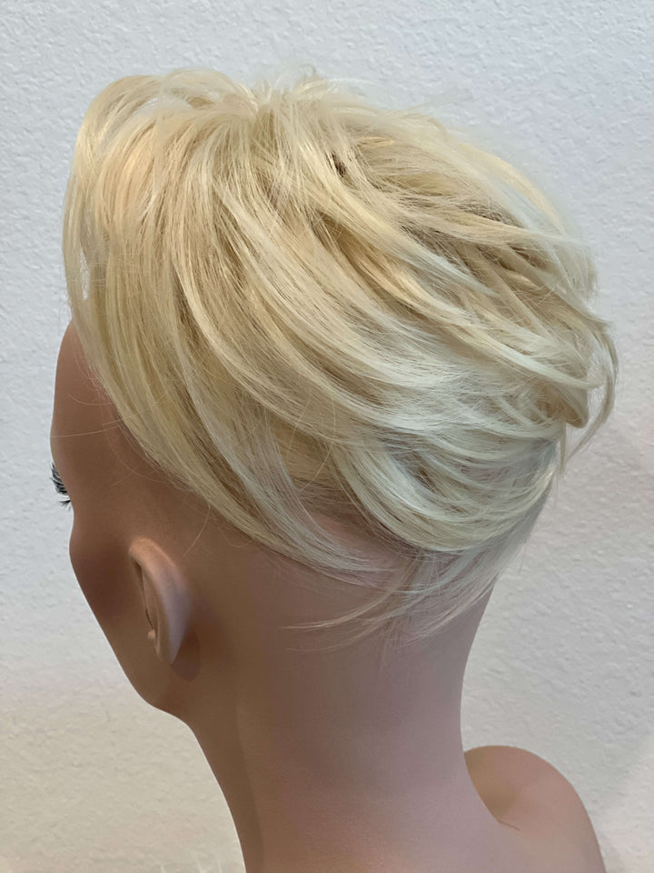 Messy Bun Hairpiece Scrunchie Straight Hair For Women