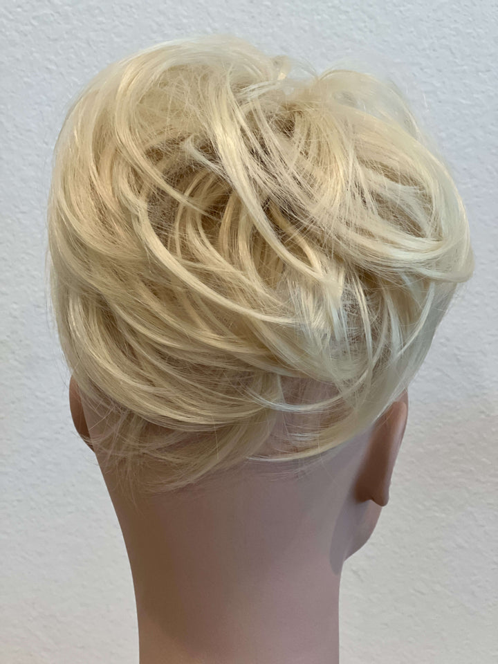 Messy Bun Hairpiece Scrunchie Straight Hair For Women
