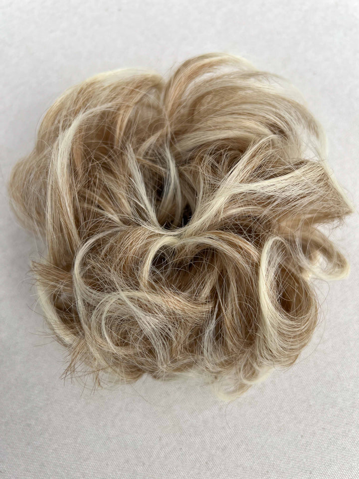 Messy Bun Hairpiece Light Brown Blonde Hair