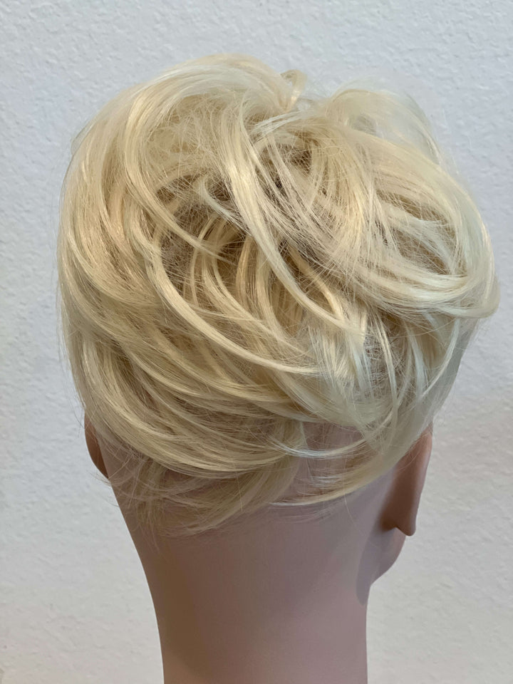 Messy Bun Hairpiece Scrunchie Straight Hair For Women