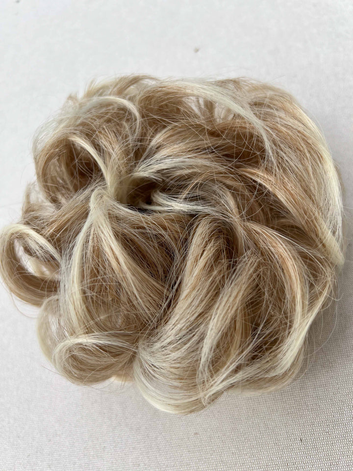 Messy Bun Hairpiece Light Brown Blonde Hair