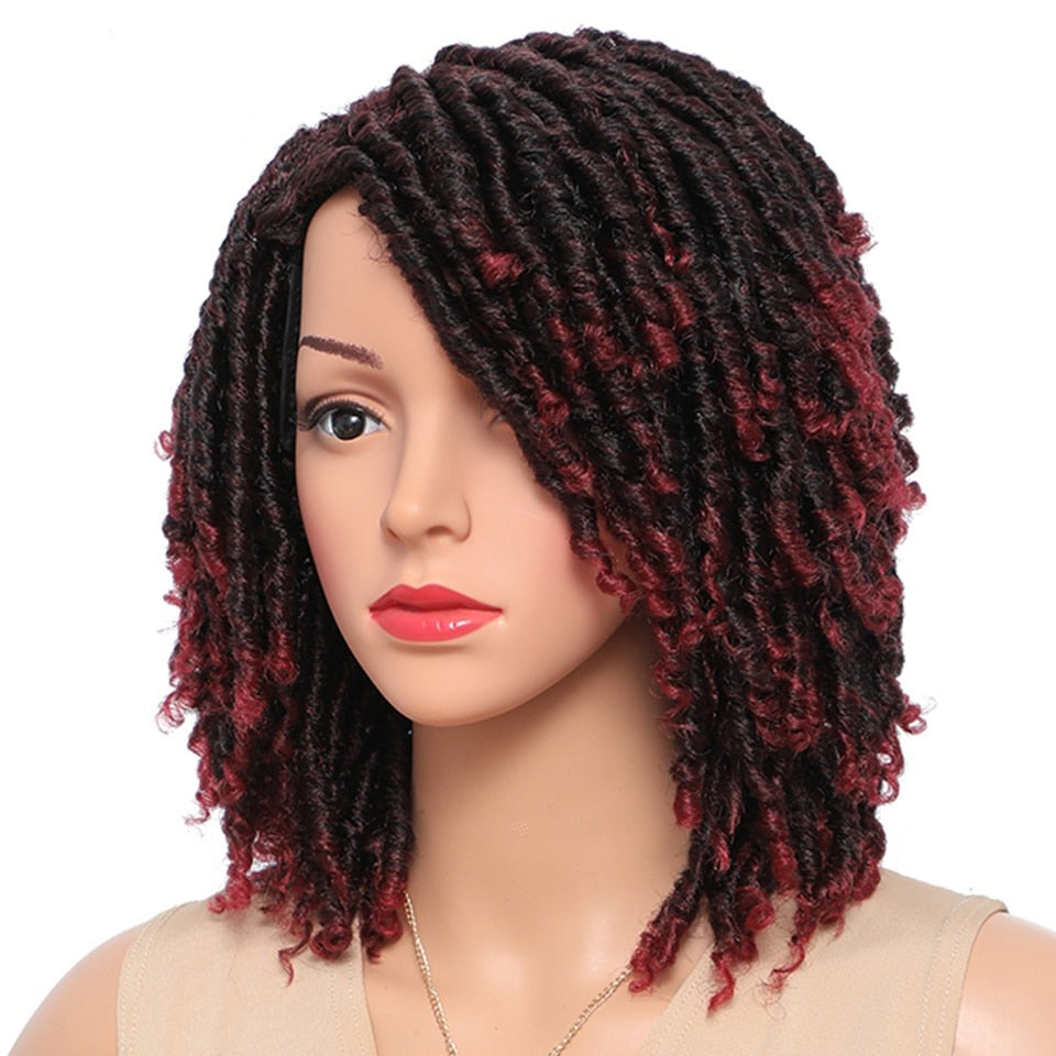 Burgundy Red Mix Dreadlocks Wig Apexhairs