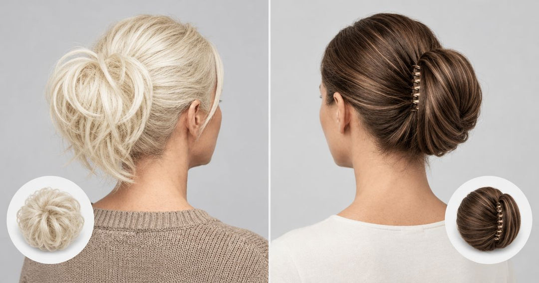 Bun extensions: scrunchie or clip attachment for everyday wear?