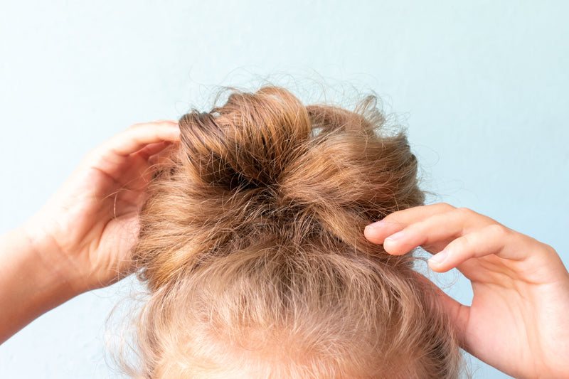 How To Make A Messy Bun With Long Thick Hair?