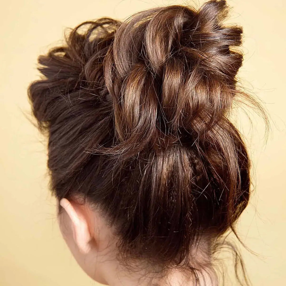 How to Do a Messy Bun with Fake Hair