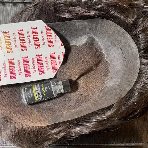 Hair System Tape Vs Glue On Hair Front line