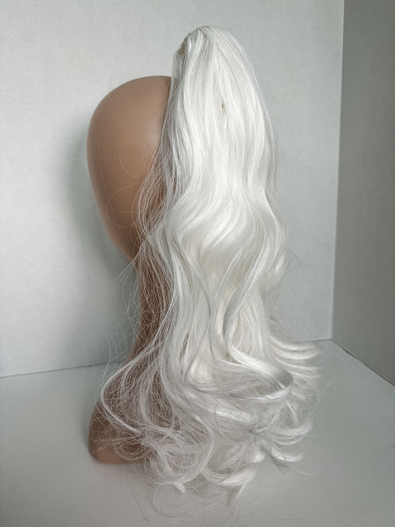 White Hair Ponytail|White Ponytail Wig – Apexhairs