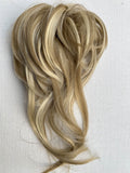 Synthetic Hair Scrunchies ash blonde mix