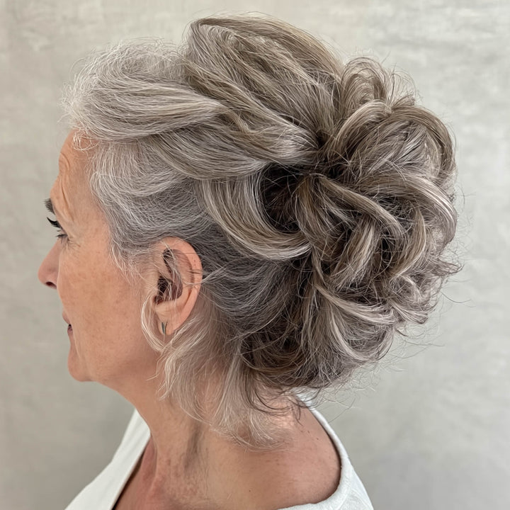 messy bun dark brown grey-1#color_brown-mix-grey