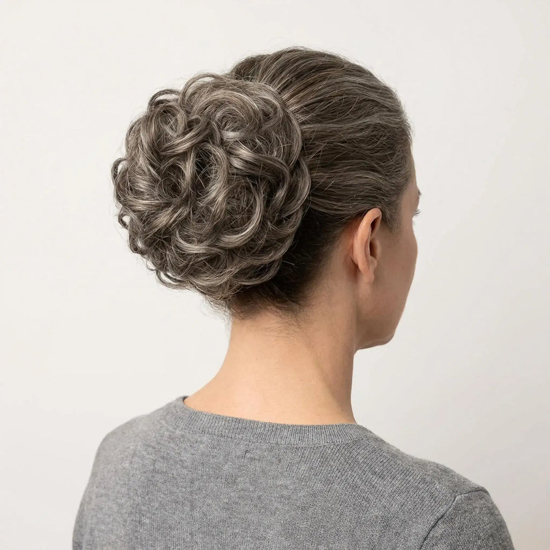apexhairs messy bun ash grey#color_ash-grey