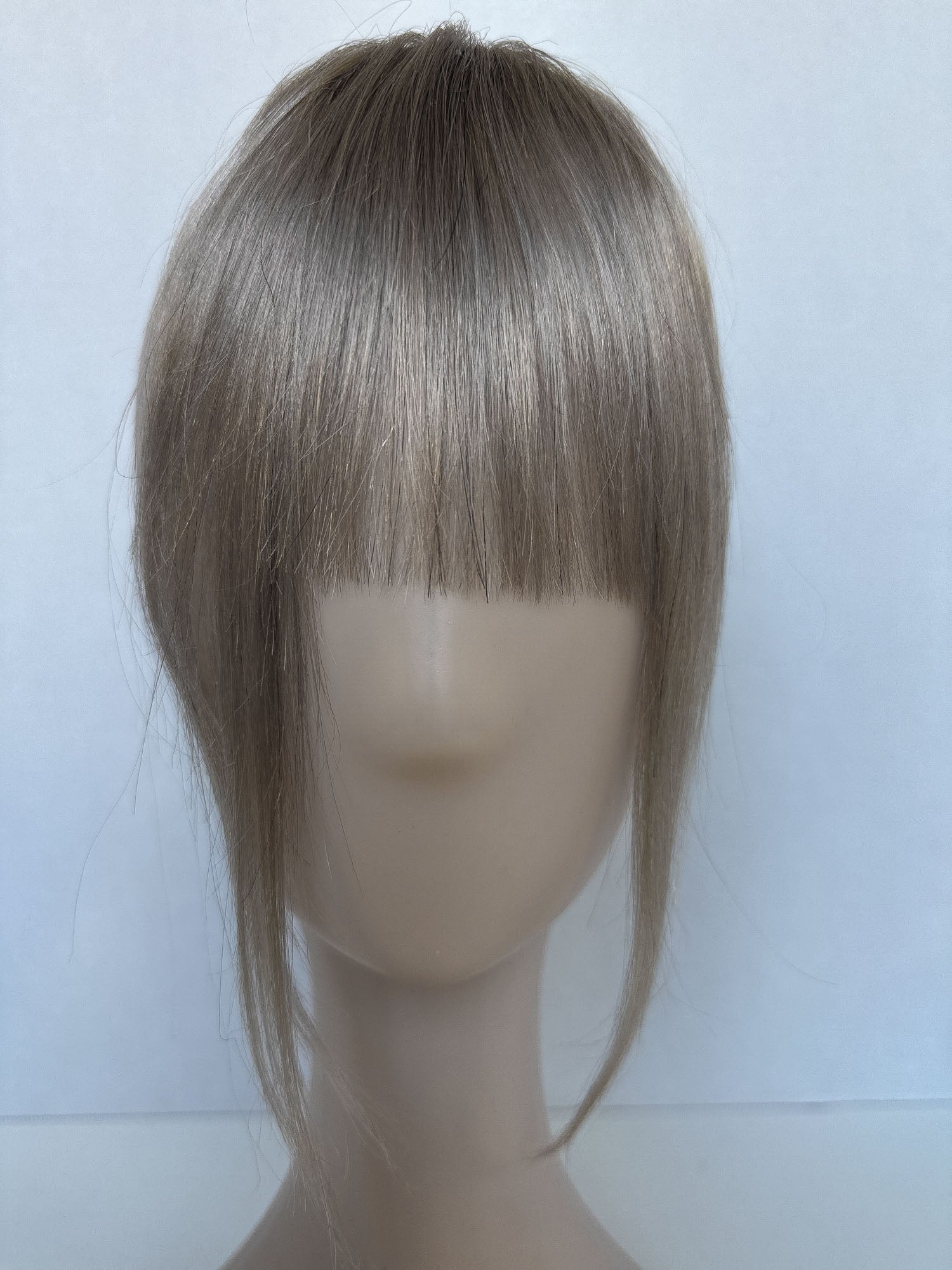 Clip in fringe grey hotsell