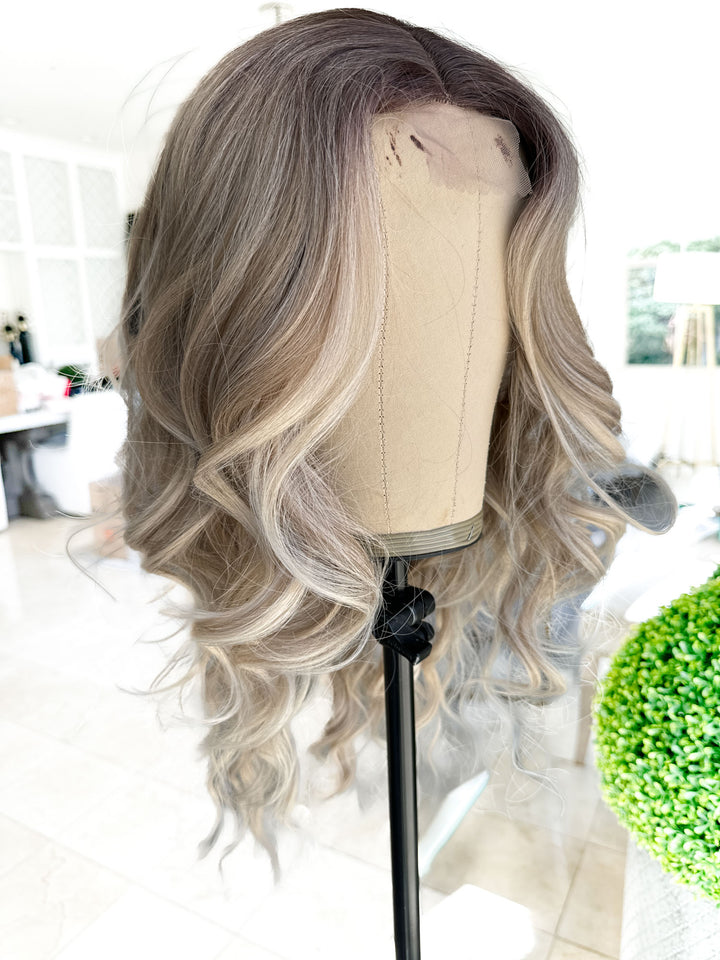 Synthetic Lace Front Wigs |Blonde Lace Front Wig Wavy