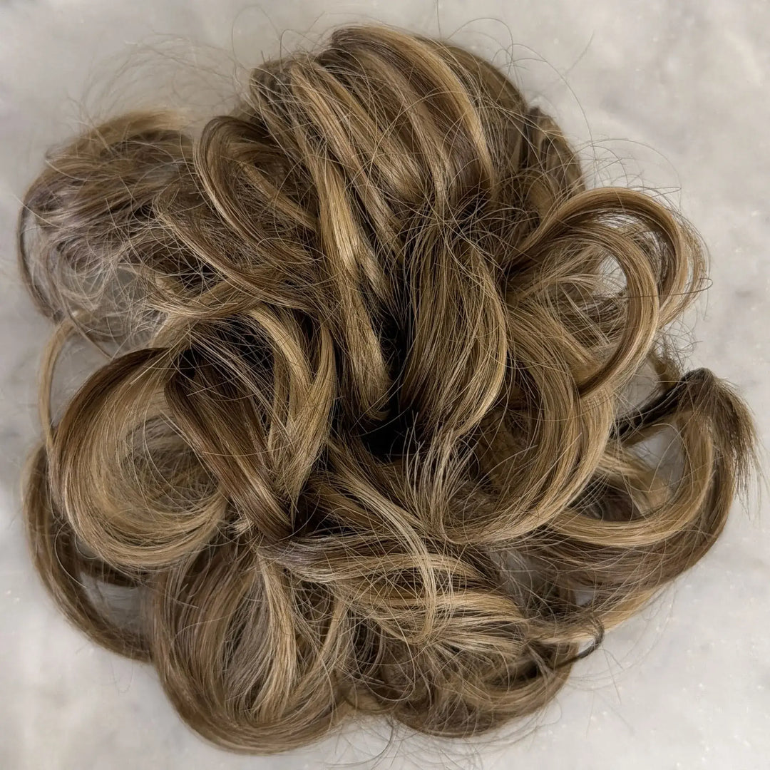 brown highlighted wig#color_mix-walnut-brown