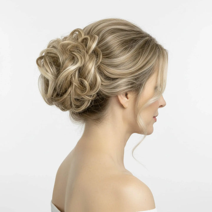 blonde woman hair bun#color_light-brownish-blonde