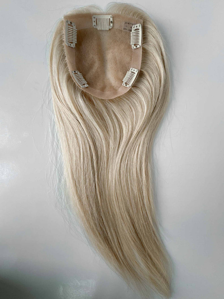 Hair Topper | Lightest Golden Blonde Hair Color #613