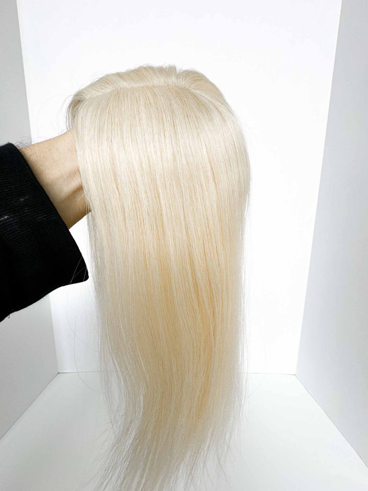 Hair Topper | Lightest Golden Blonde Hair Color #613