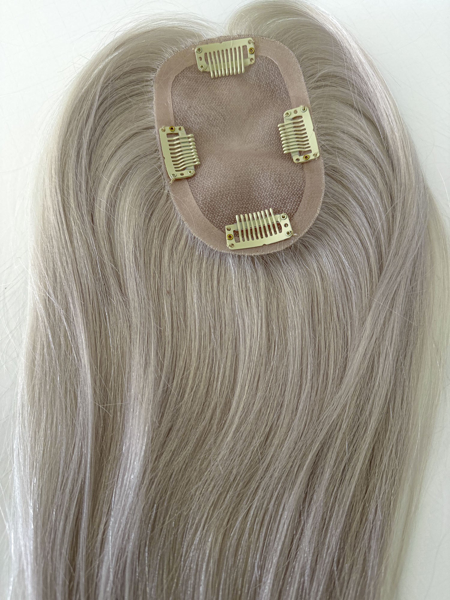 Human Hair Toppers for Womens White Blonde – Apexhairs