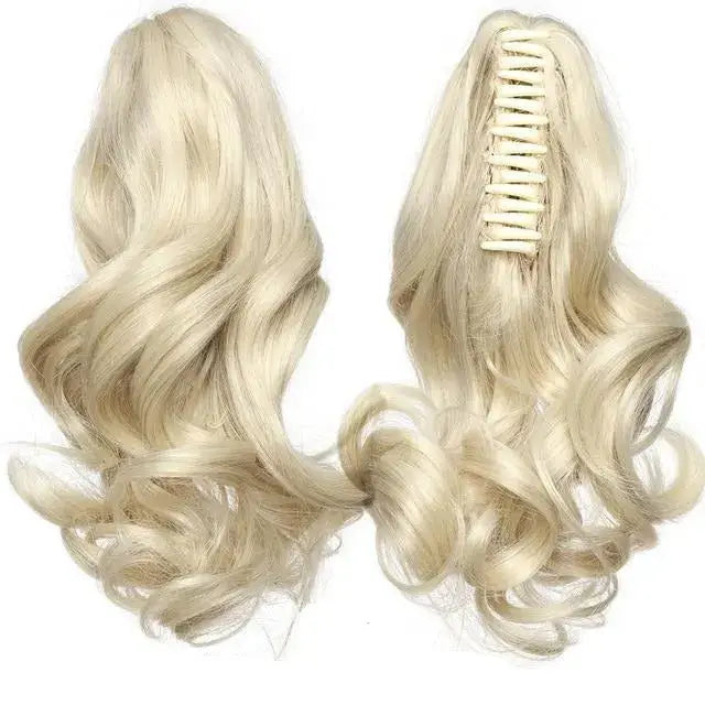 Claw Clip Short Ponytail Hairpiece Extension Wavy