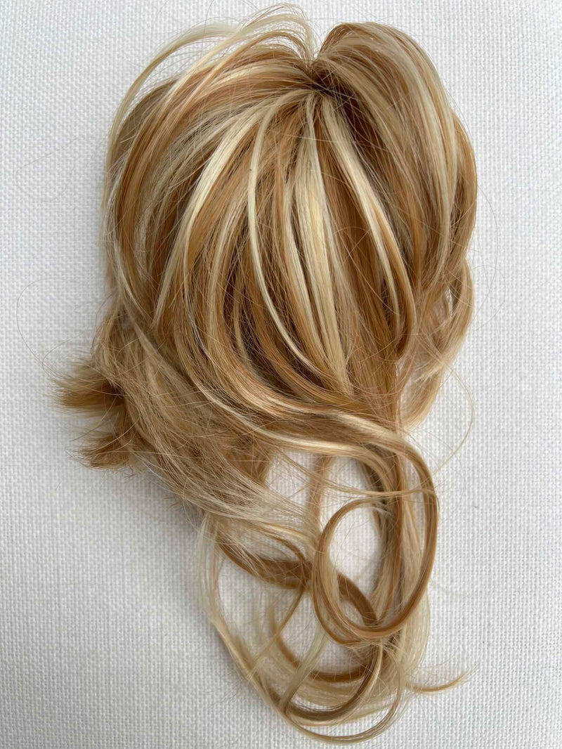 hair scrunchies blonde mix