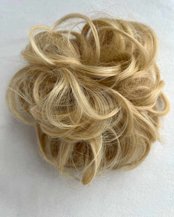 Apexhairs Blonde Hair Messy Bun