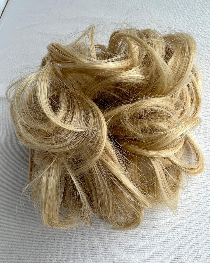 Apexhairs Blonde Hair Messy Bun