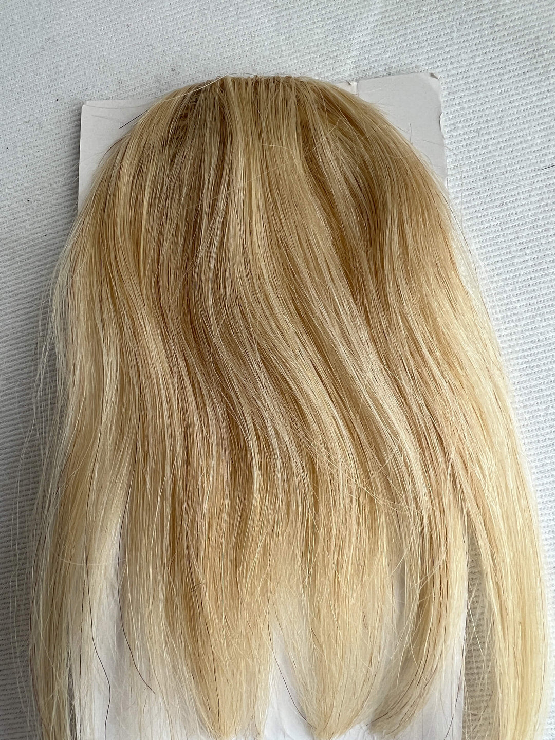 Clip in Bangs Blonde Real Human hair