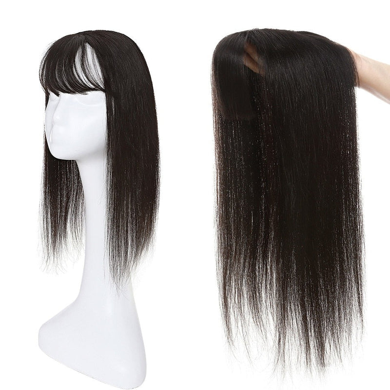 Apexhairs Women Hair Toppers with Bang