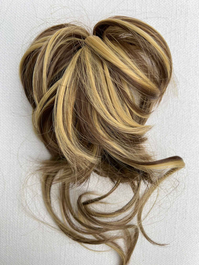 brown mix blonde hair