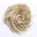 ash blonde to bleach blonde real hair scrunchies- 24T613-real hair scrunchies