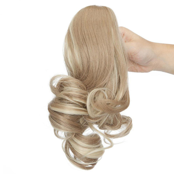 Claw Clip In Ponytail Hair Extensions Hairpiece For Women 12"
