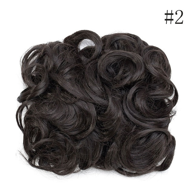 large curly hair bun#color_dark-brown