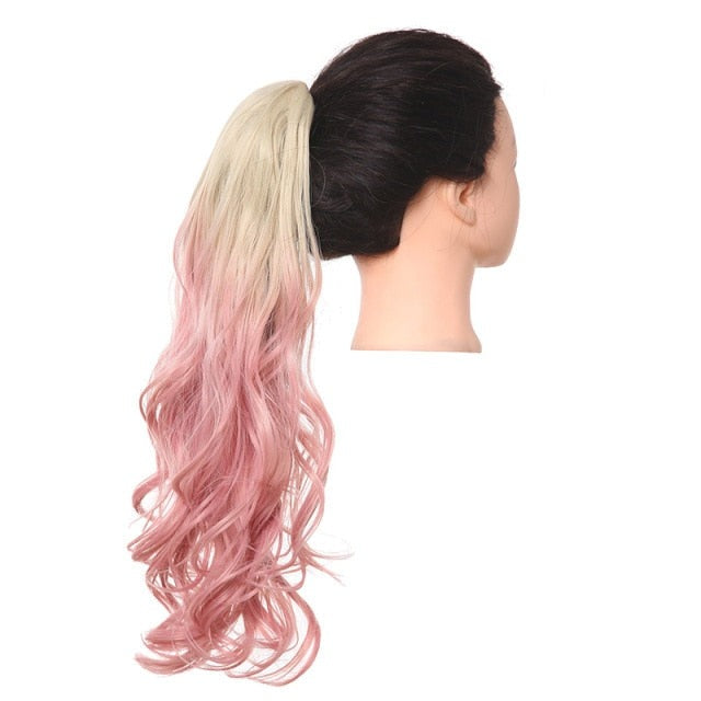 Ponytail pink online